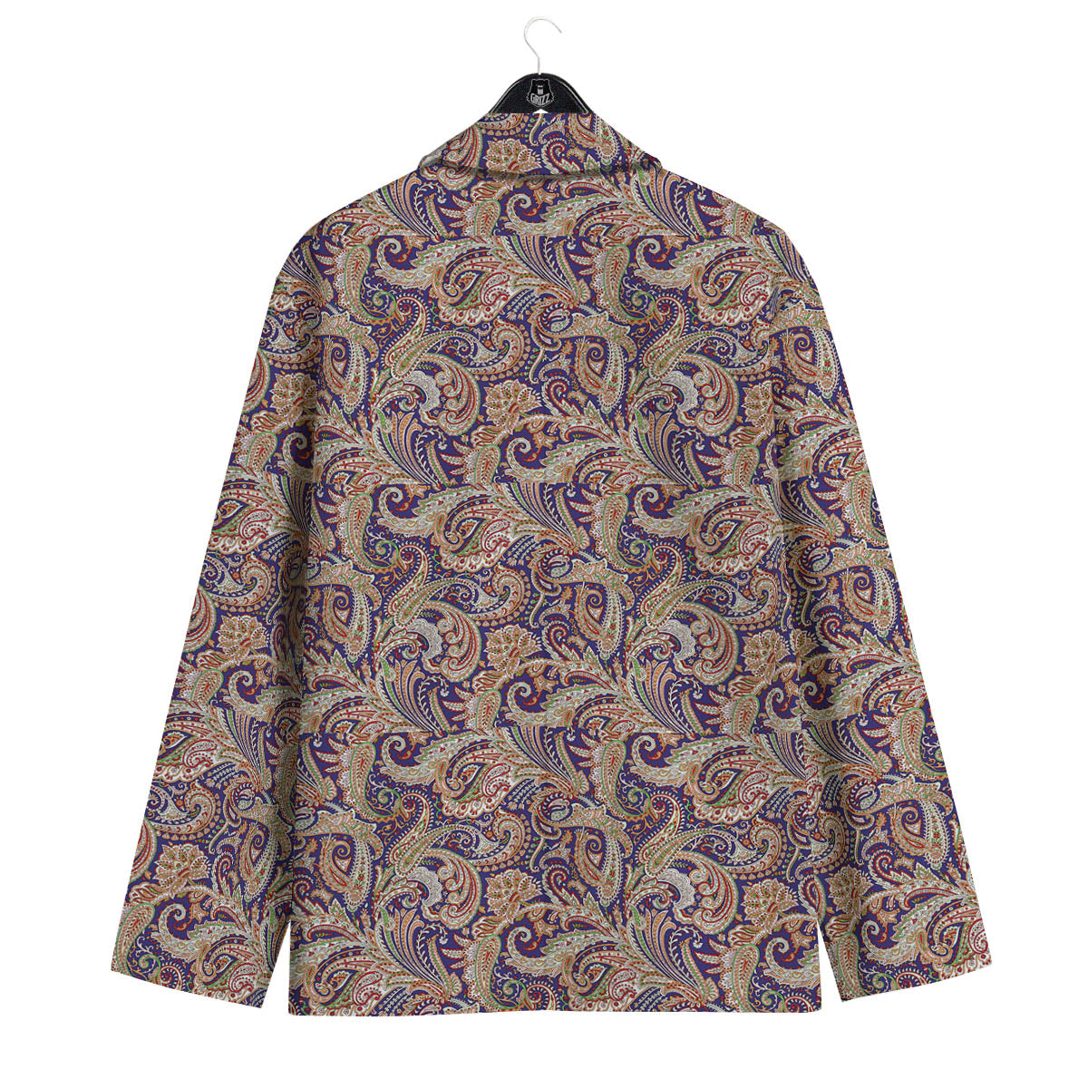 Paisley Indian Colorful Print Pattern Men's Sport Coat-grizzshop