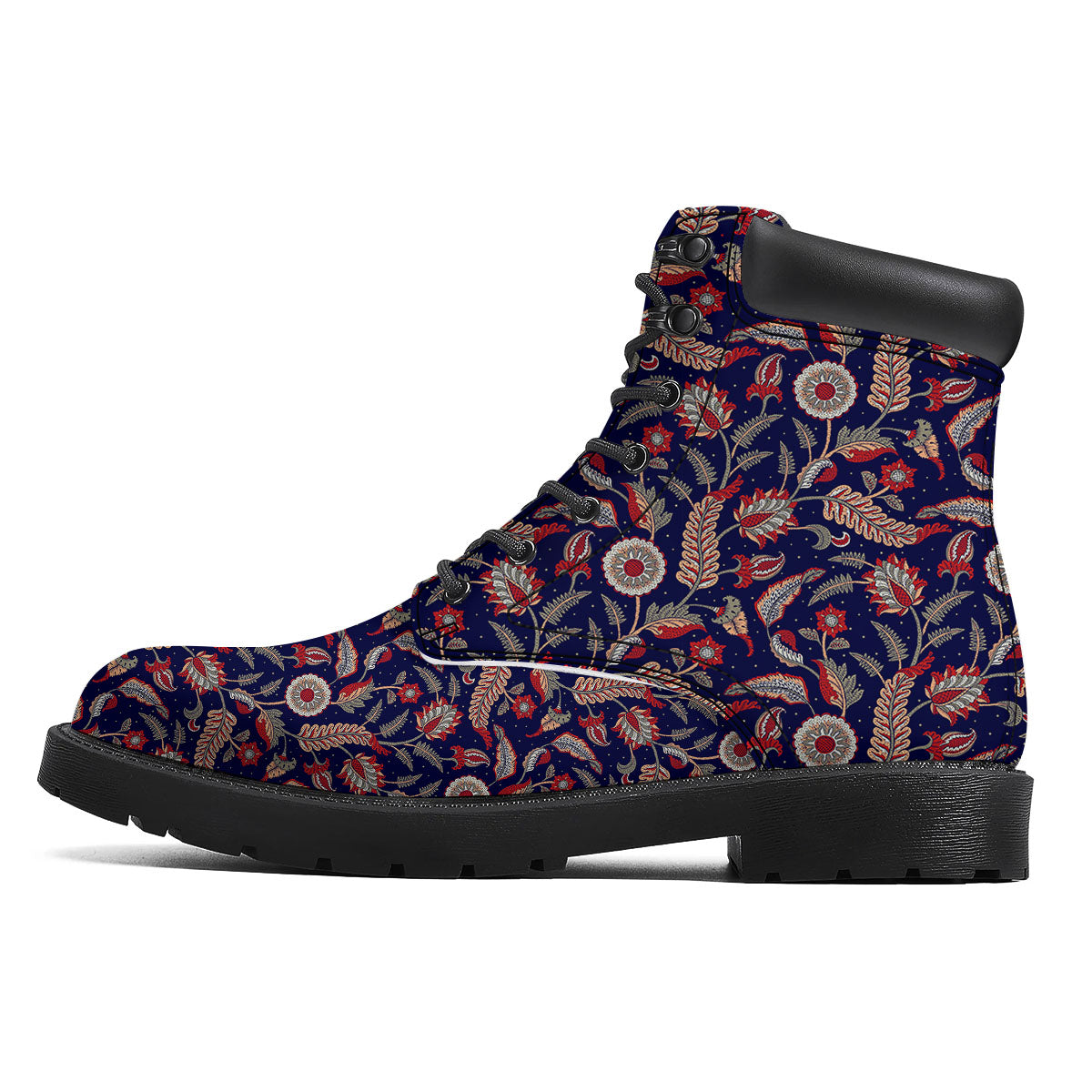 Paisley Indian Print Pattern Boots-grizzshop