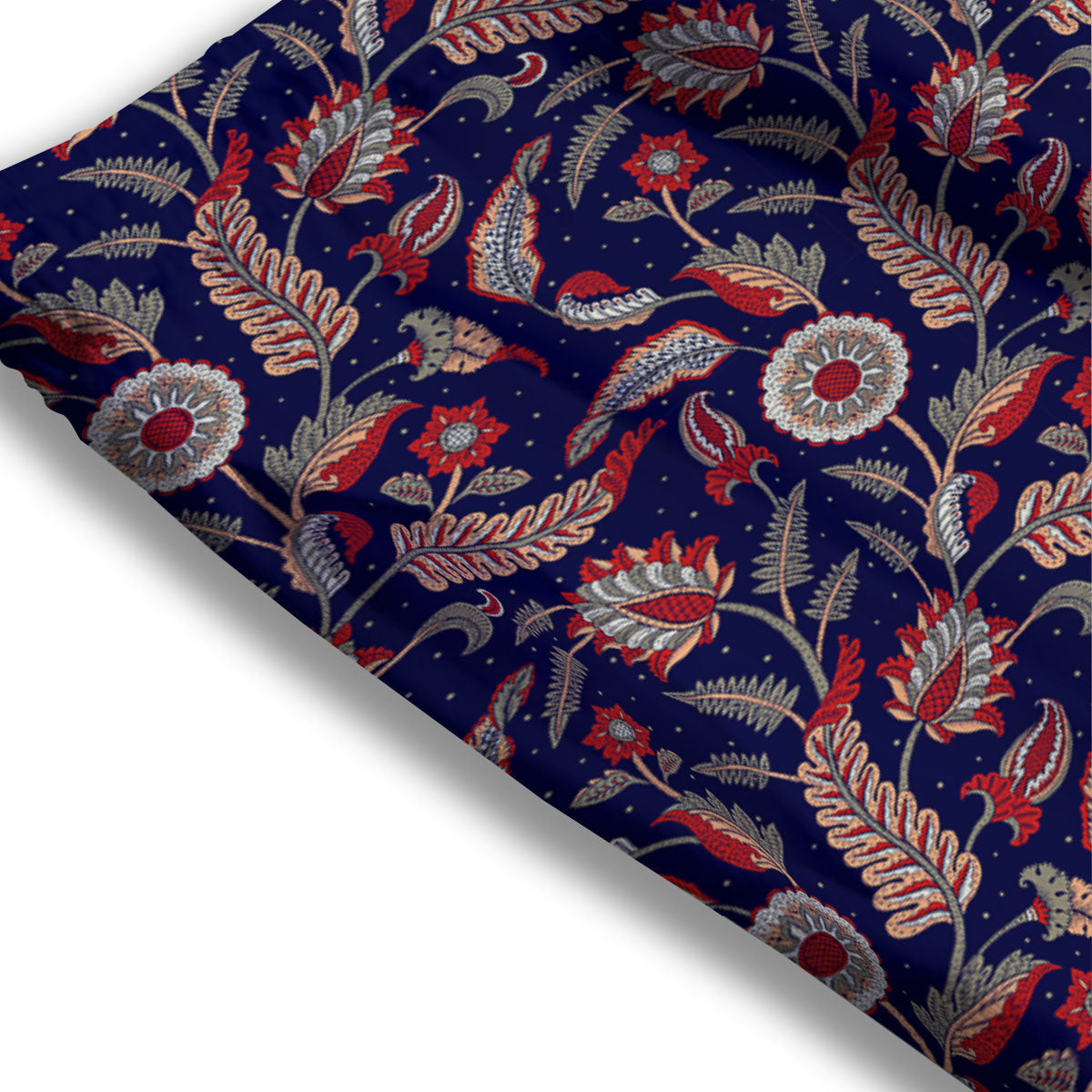 Paisley Indian Print Pattern Mesh Shorts
