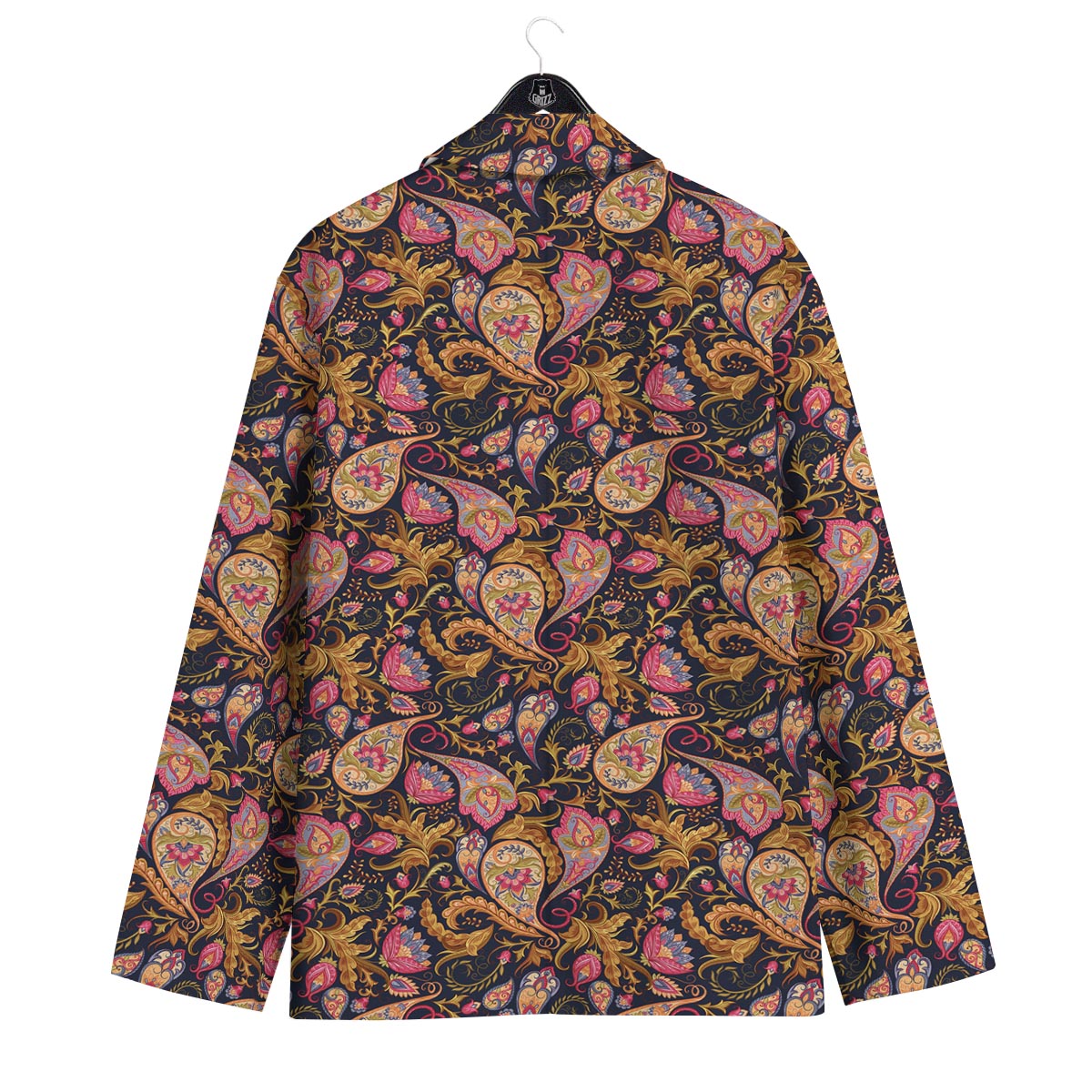 Paisley Indian Retro Print Pattern Men's Sport Coat-grizzshop