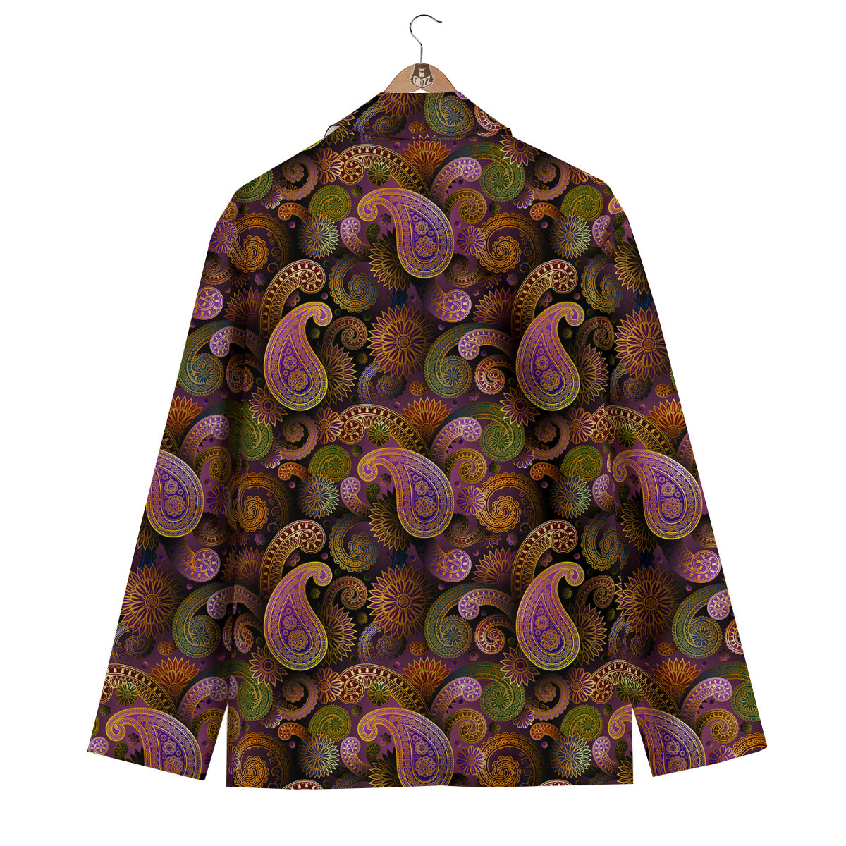 Paisley Men's Blazer-grizzshop