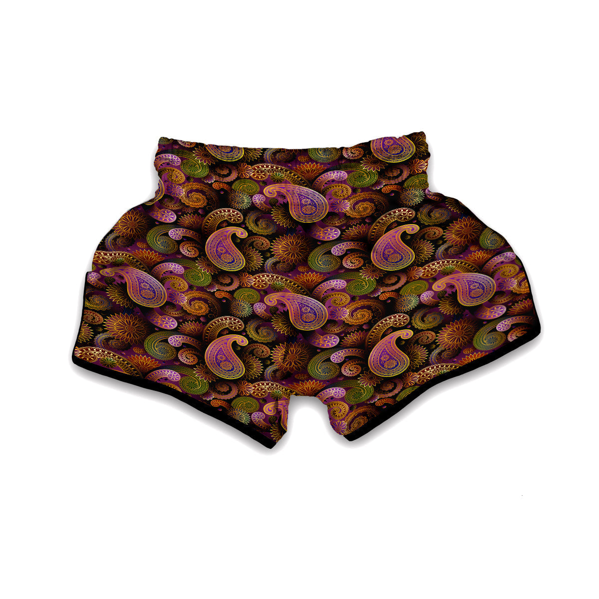 Paisley Muay Thai Boxing Shorts-grizzshop