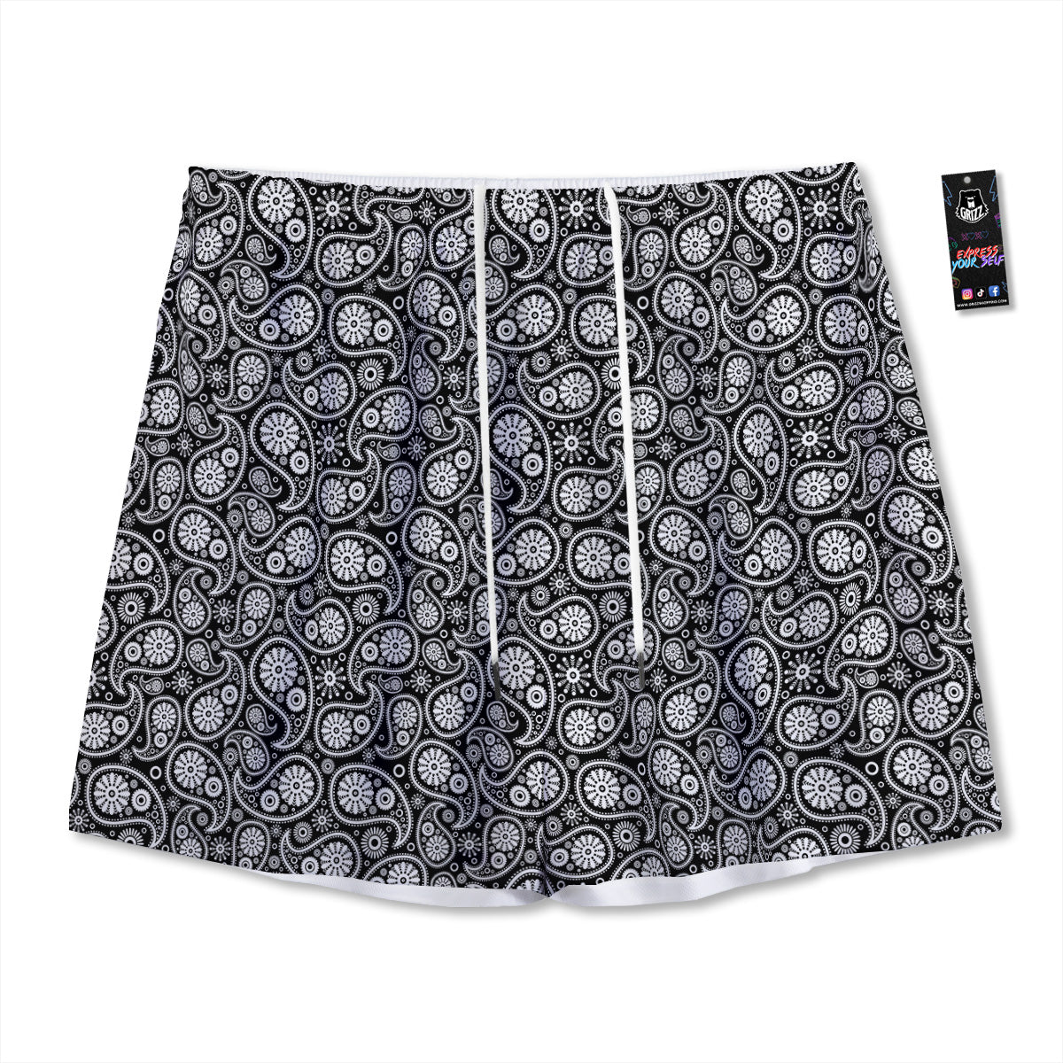 Phases And Eclipse Print Mesh Shorts