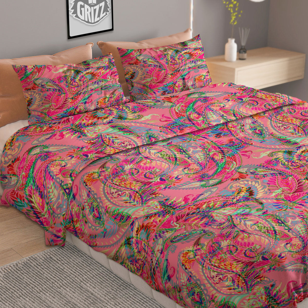 Paisley Vintage Pattern Duvet Cover Bedding Set