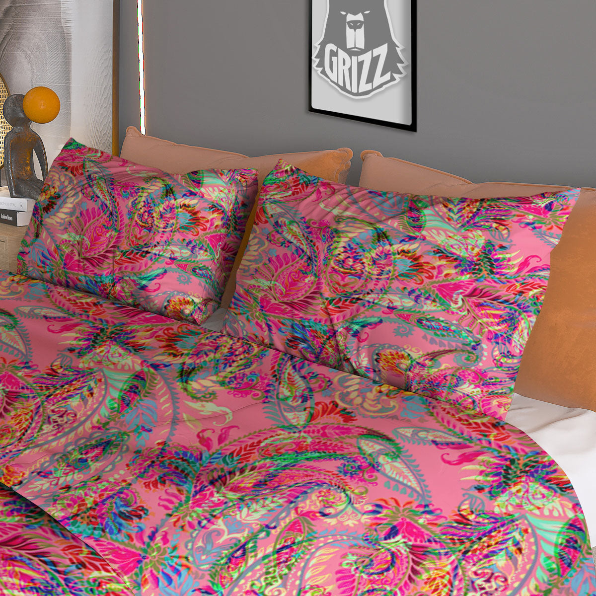 Paisley Vintage Pattern Duvet Cover Bedding Set