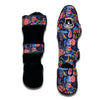 Paisley Print Muay Thai Shin Guards-grizzshop