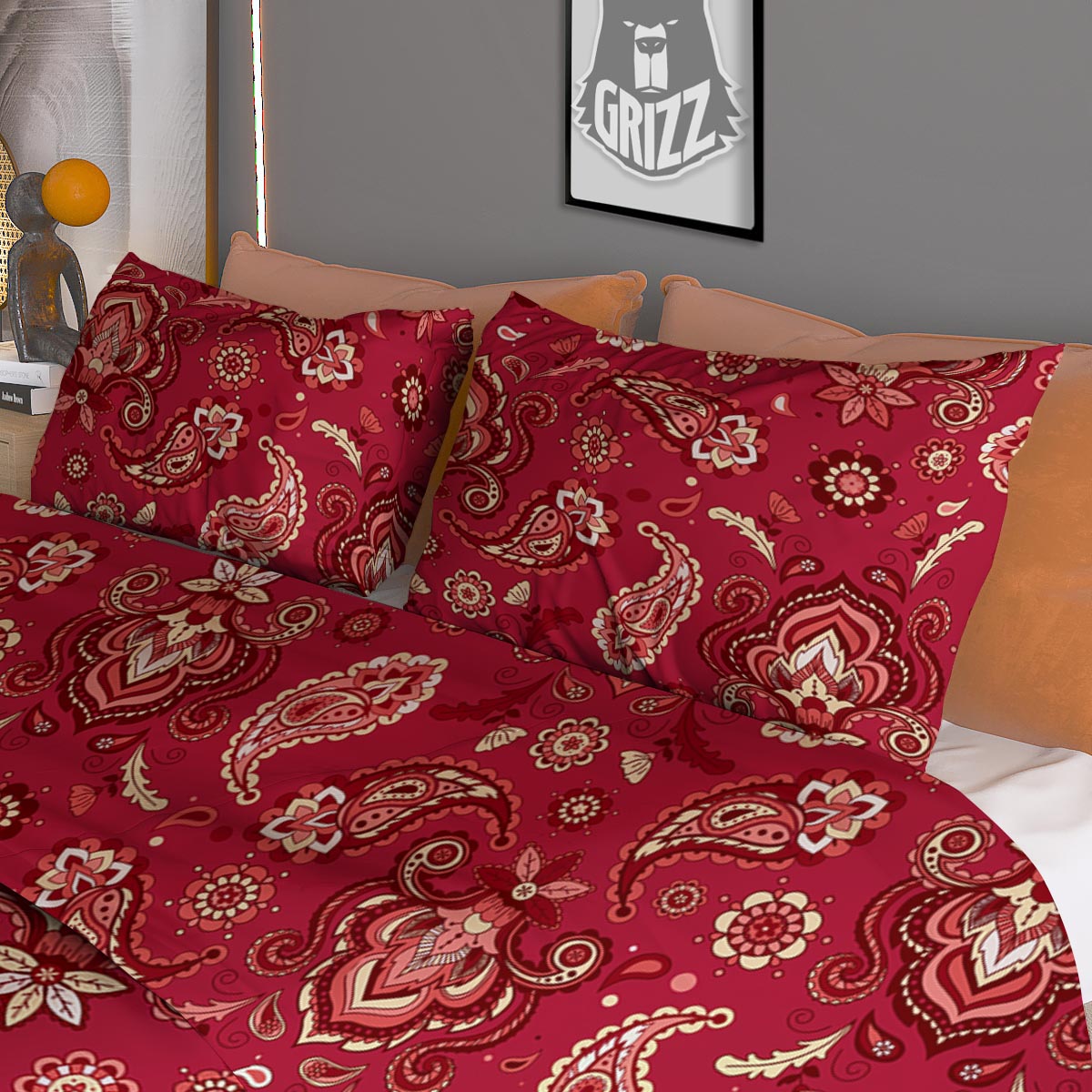 Palm Leaf Tropical Banana Print Pattern Duvet Cover Bedding Set
