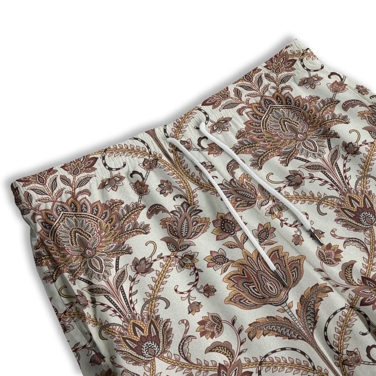 Paisley Vintage Pattern Men's Athletic Shorts
