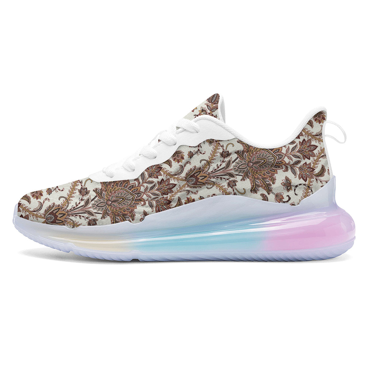 Paisley Vintage Pattern Running Sneakers-grizzshop