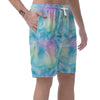 Palm Leaf Hawaiian Print Men's Shorts-grizzshop