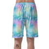 Palm Leaf Hawaiian Print Men's Shorts-grizzshop