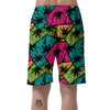 Palm Leaf Hawaiian Print Pattern Men's Shorts-grizzshop