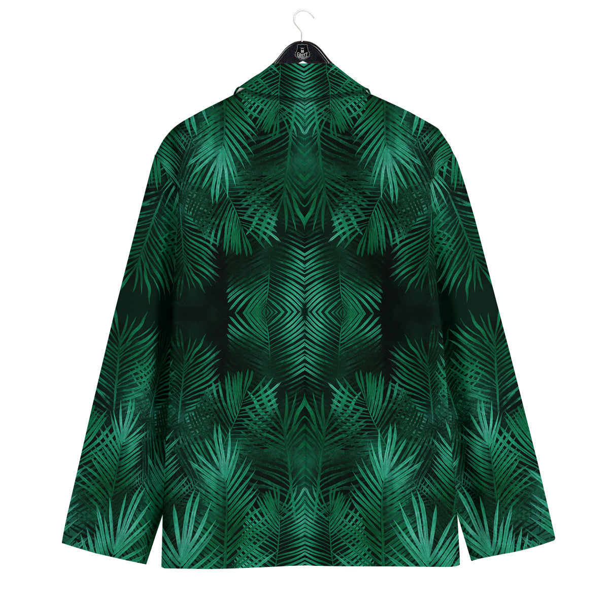 Palm Leaf Tropical Print Pattern Men's Sport Coat-grizzshop