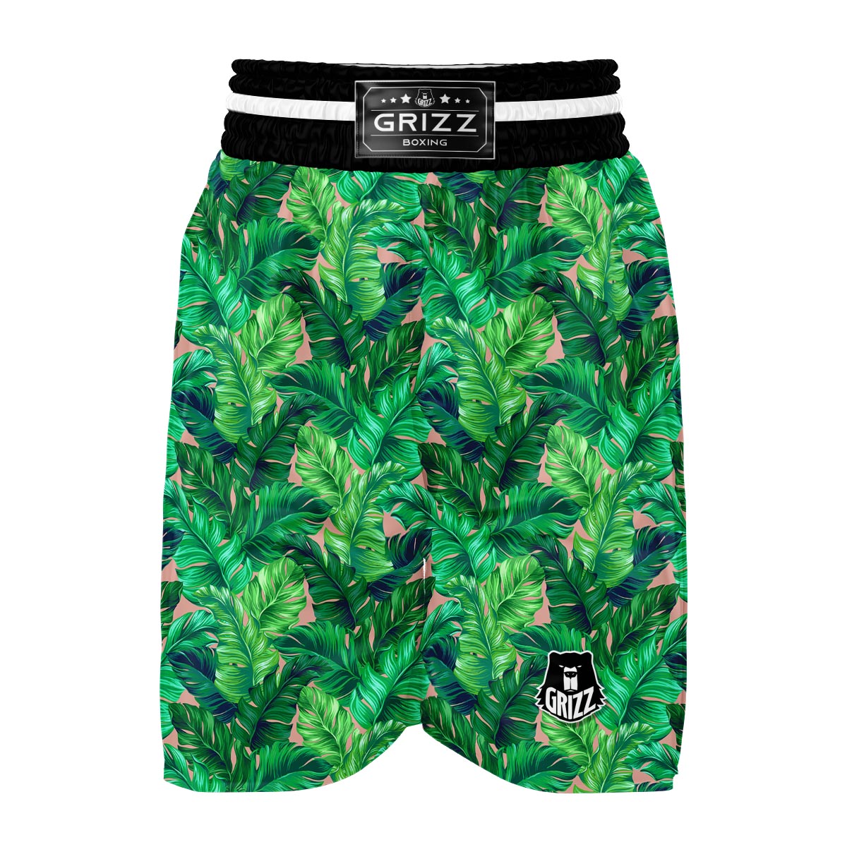 Palm Leave Boxing Shorts-grizzshop