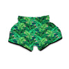 Palm Leave Muay Thai Boxing Shorts-grizzshop