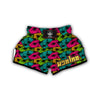 Palm Tree Beach Pattern Print Muay Thai Boxing Shorts-grizzshop