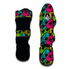 Palm Tree Beach Pattern Print Muay Thai Shin Guards-grizzshop