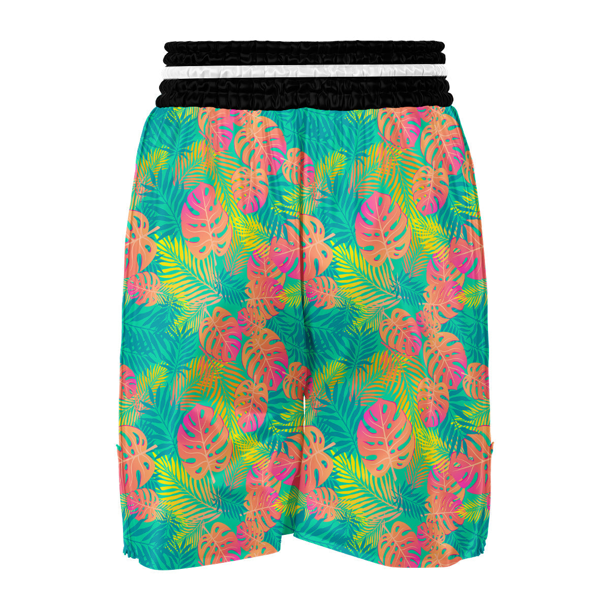 Palm Tree Beach Print Pattern Boxing Shorts-grizzshop
