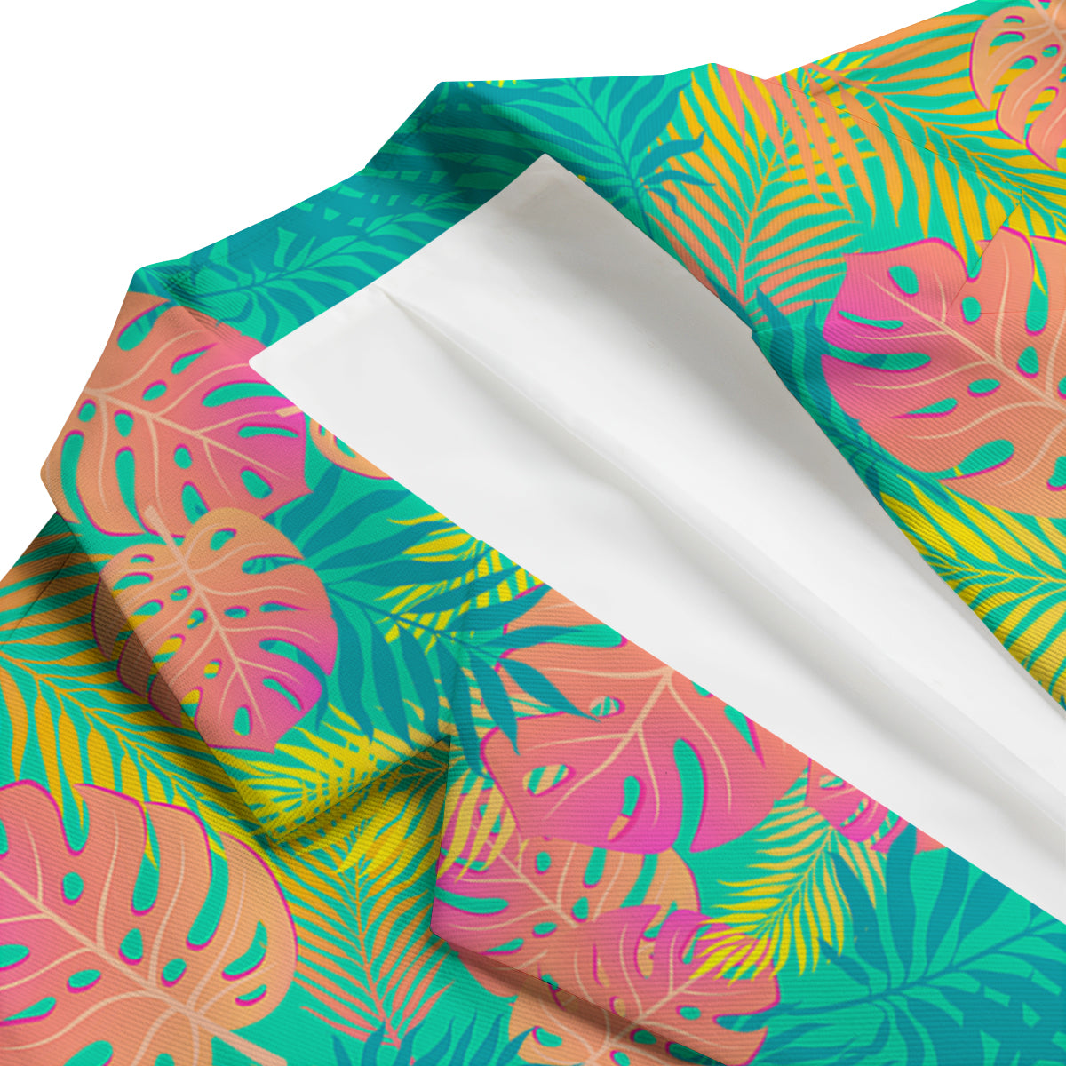 Palm Tree Beach Print Pattern Men's Blazer-grizzshop