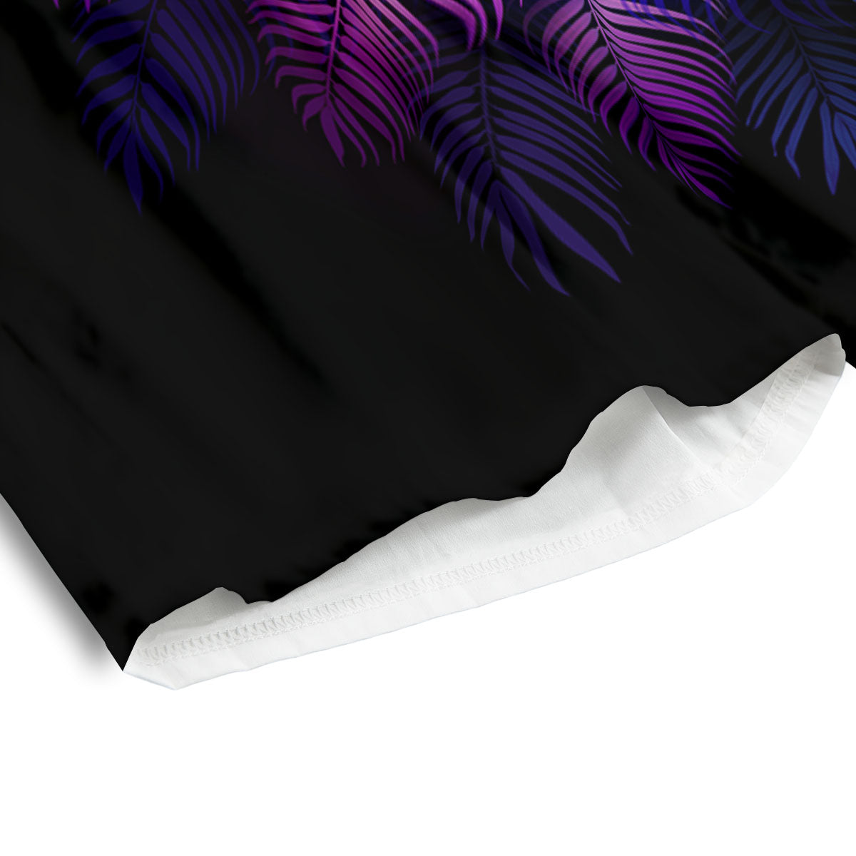 Plaid Mardi Gras Print Pattern Men's Athletic Shorts