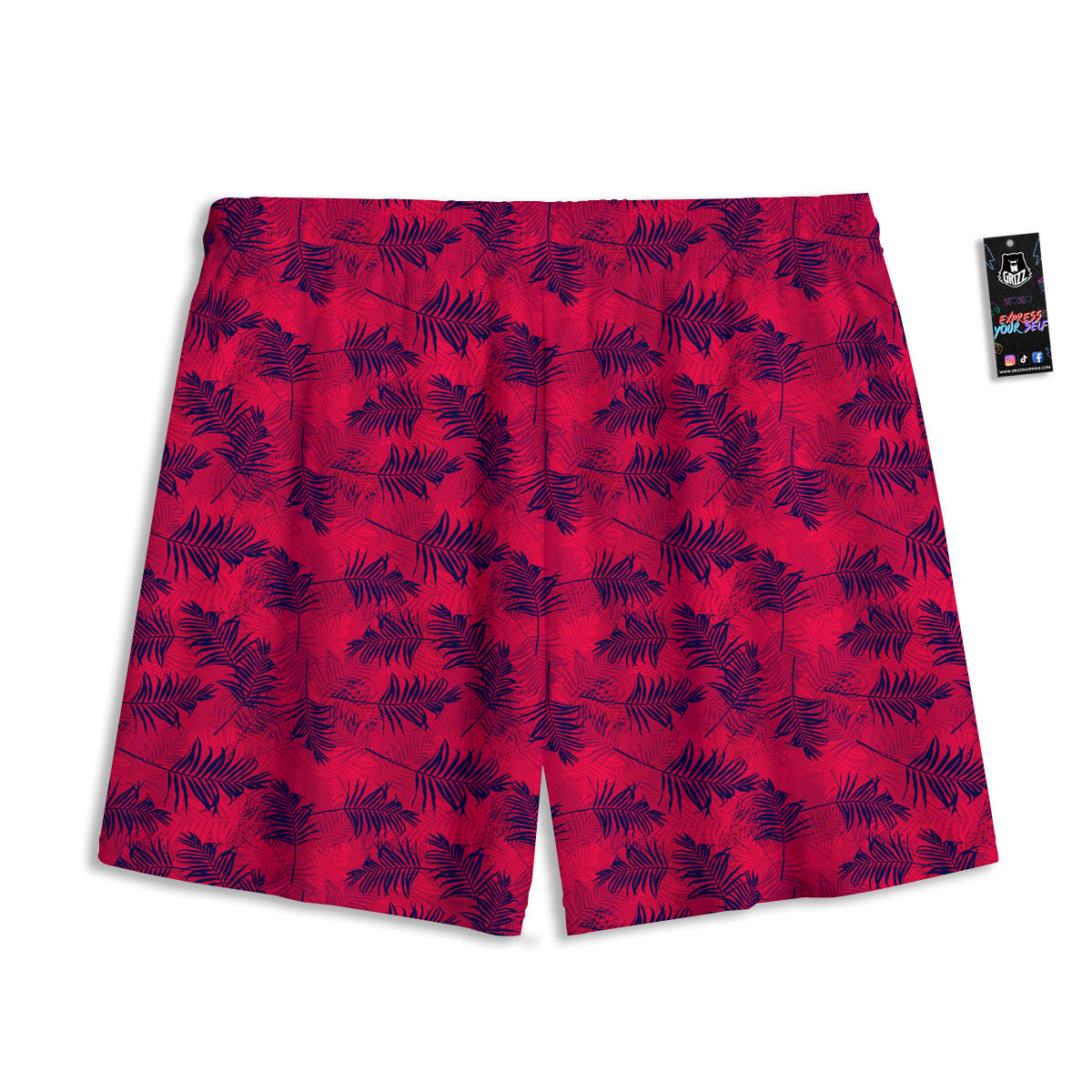 Nightclub EDM Party Print Mesh Shorts