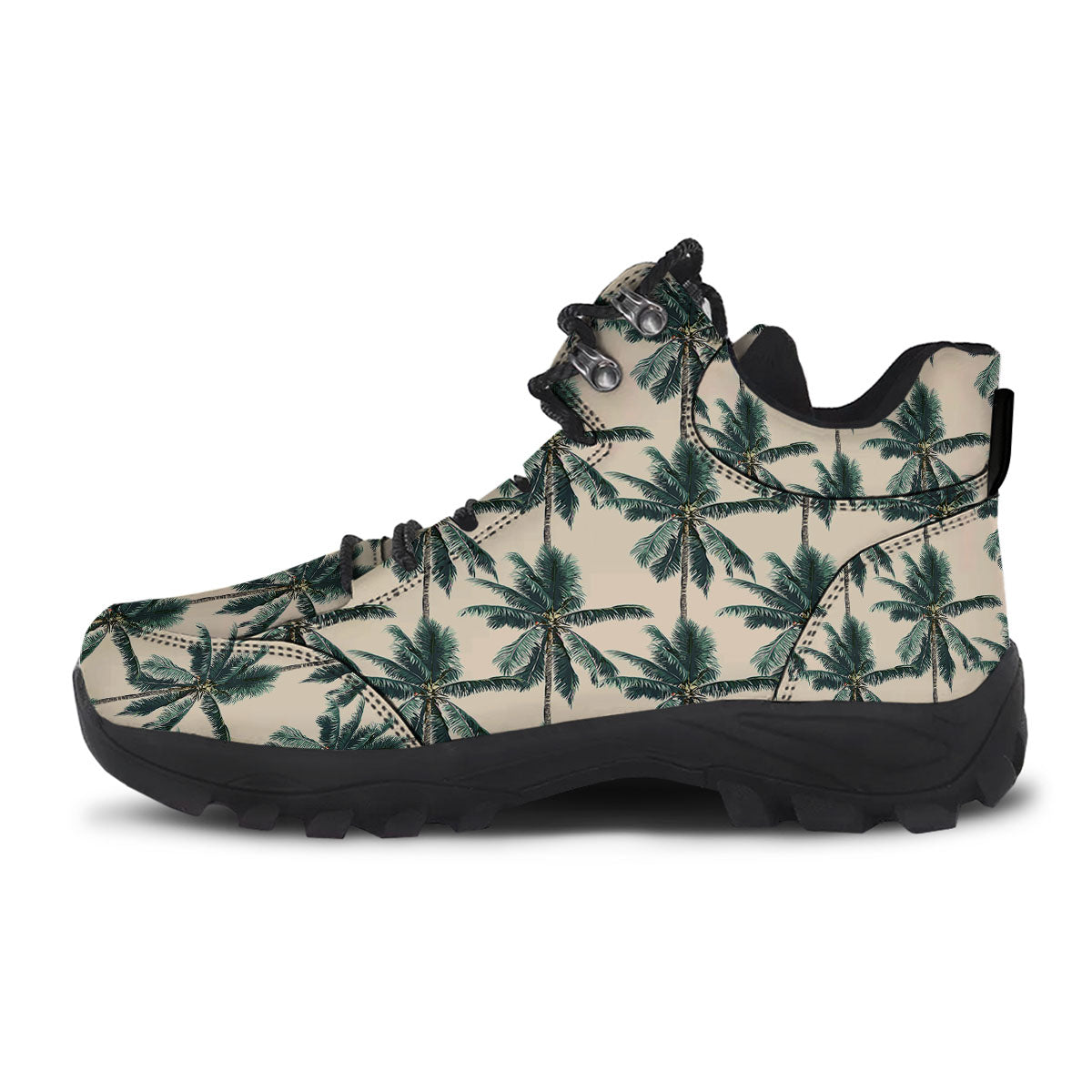 Palm Tree Tropical Print Pattern Hiking Shoes-grizzshop