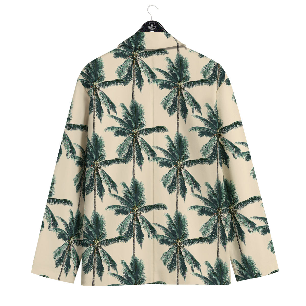 Palm Tree Tropical Print Pattern Men's Sport Coat-grizzshop