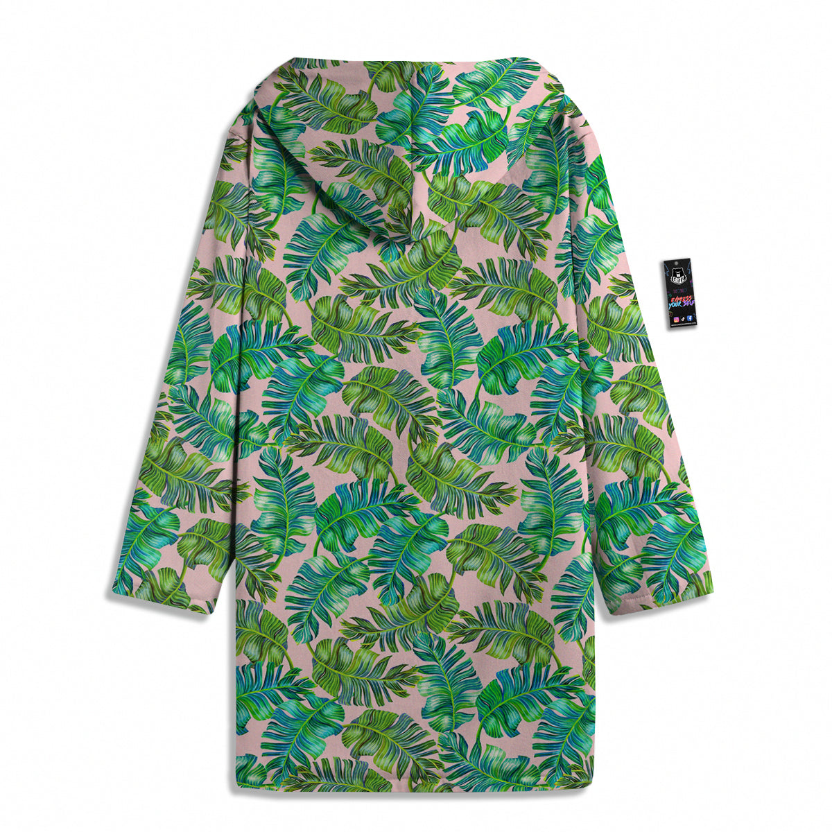 Palm Tree Vintage Print Pattern Men's Windbreaker Jacket-grizzshop