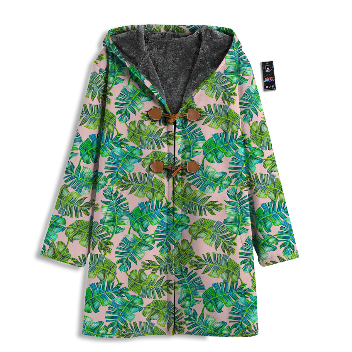 Palm Tree Vintage Print Pattern Men's Windbreaker Jacket-grizzshop