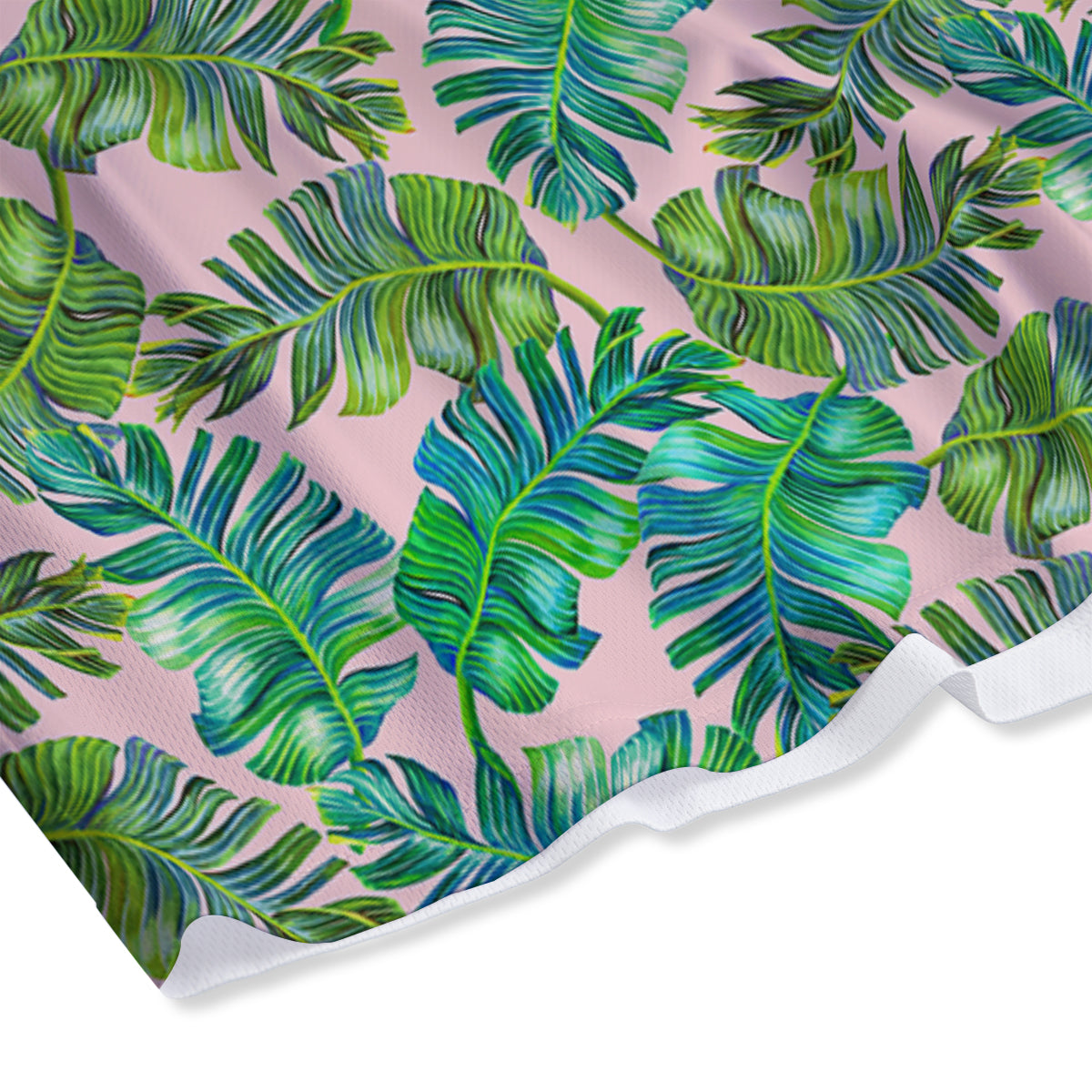 Palm Tree Vintage Print Pattern Mesh Shorts