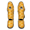 Pancake Pattern Muay Thai Shin Guards-grizzshop