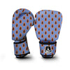 Papaya Purple Print Pattern Boxing Gloves-grizzshop