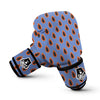 Papaya Purple Print Pattern Boxing Gloves-grizzshop