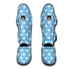 Paper Planes Flying Print Pattern Muay Thai Shin Guards-grizzshop