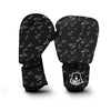 Paper Planes White And Black Print Pattern Boxing Gloves-grizzshop