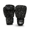 Paper Planes White And Black Print Pattern Boxing Gloves-grizzshop