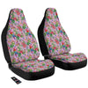 Paradise Flower Bird Print Pattern Car Seat Covers-grizzshop