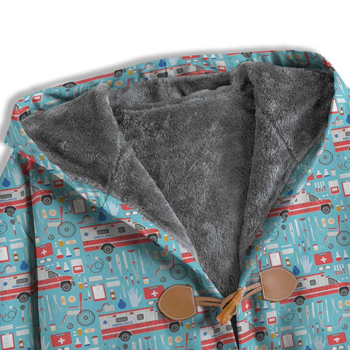 Paramedic EMS Print Pattern Men's Windbreaker Jacket-grizzshop