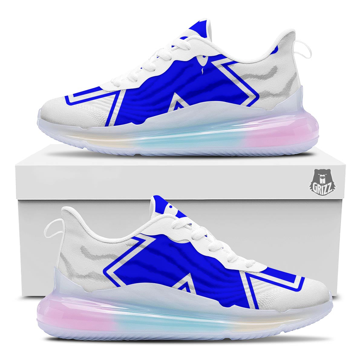 Paramedic Symbol The Star Of Life Print Running Sneakers-grizzshop