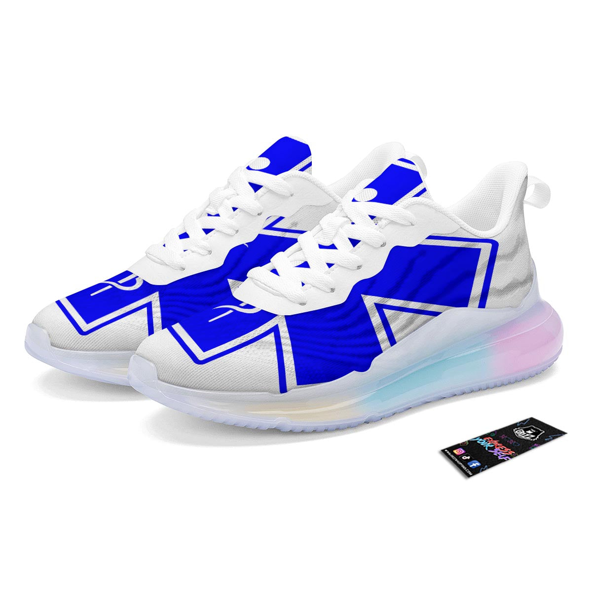 Paramedic Symbol The Star Of Life Print Running Sneakers-grizzshop