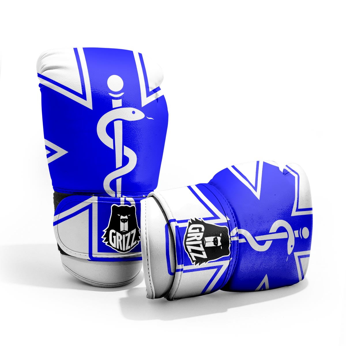 Paramedic Symbol The Star Of Life Print Pro Boxing Glove