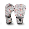 Paris France Pattern Print Boxing Gloves-grizzshop