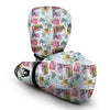 Paris France Print Pattern Boxing Gloves-grizzshop