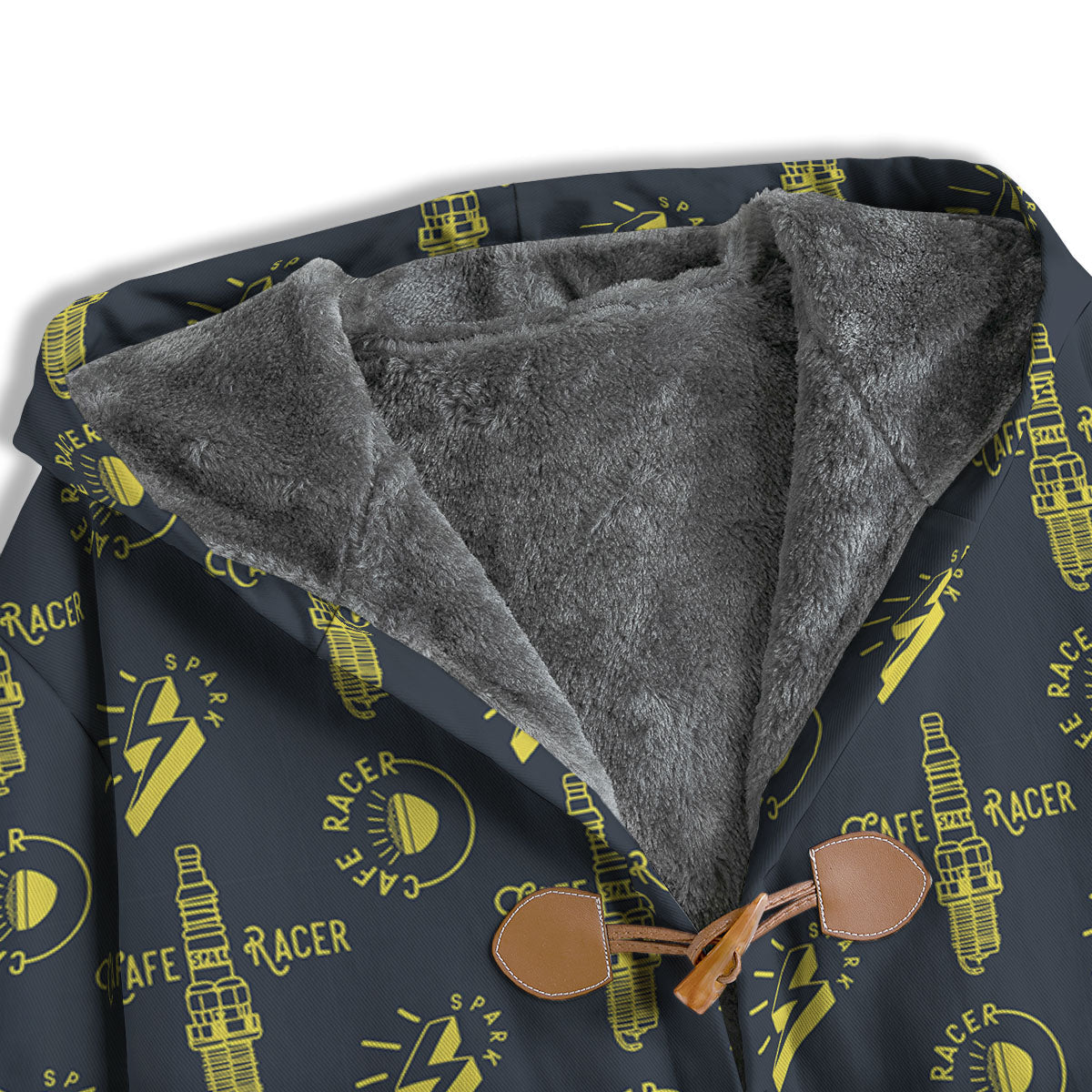 Parts Motorcycle Print Pattern Men's Windbreaker Jacket-grizzshop