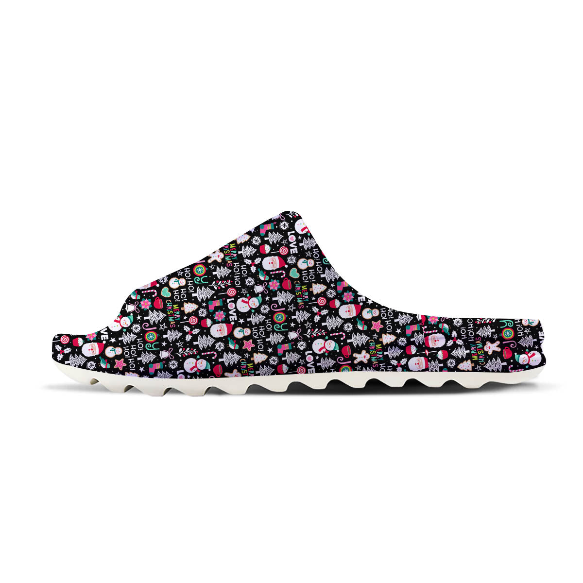Party Elements Christmas Print Pattern Sandals-grizzshop