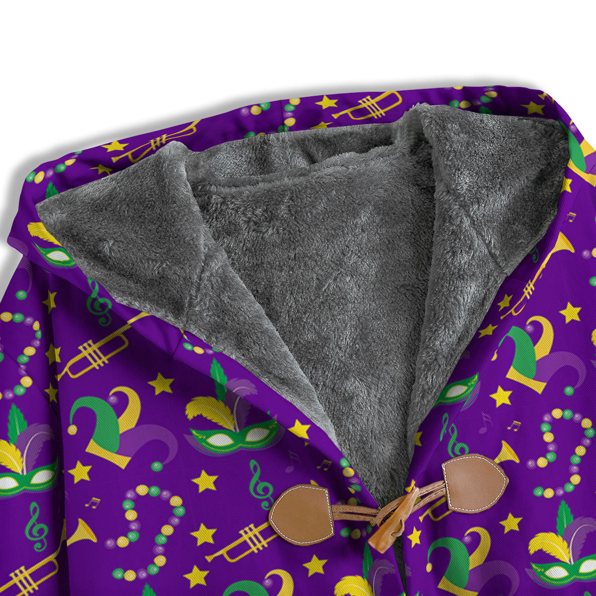 Party Mardi Gras Print Pattern Men's Windbreaker Jacket-grizzshop