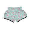 Pastel Doodle Cherry Blossom Muay Thai Boxing Shorts-grizzshop