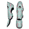 Pastel Doodle Cherry Blossom Muay Thai Shin Guards-grizzshop