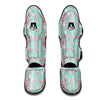 Pastel Doodle Cherry Blossom Muay Thai Shin Guards-grizzshop