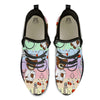 Pastel Teddy Bear Nurse Black Athletic Shoes-grizzshop